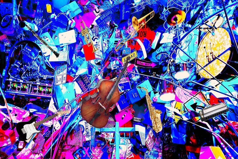 Instrumental Chaos Art | Viewfinder Arts LLC