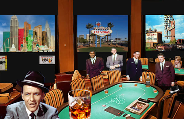 Rat Pack Casino Tribute Art | Viewfinder Arts LLC