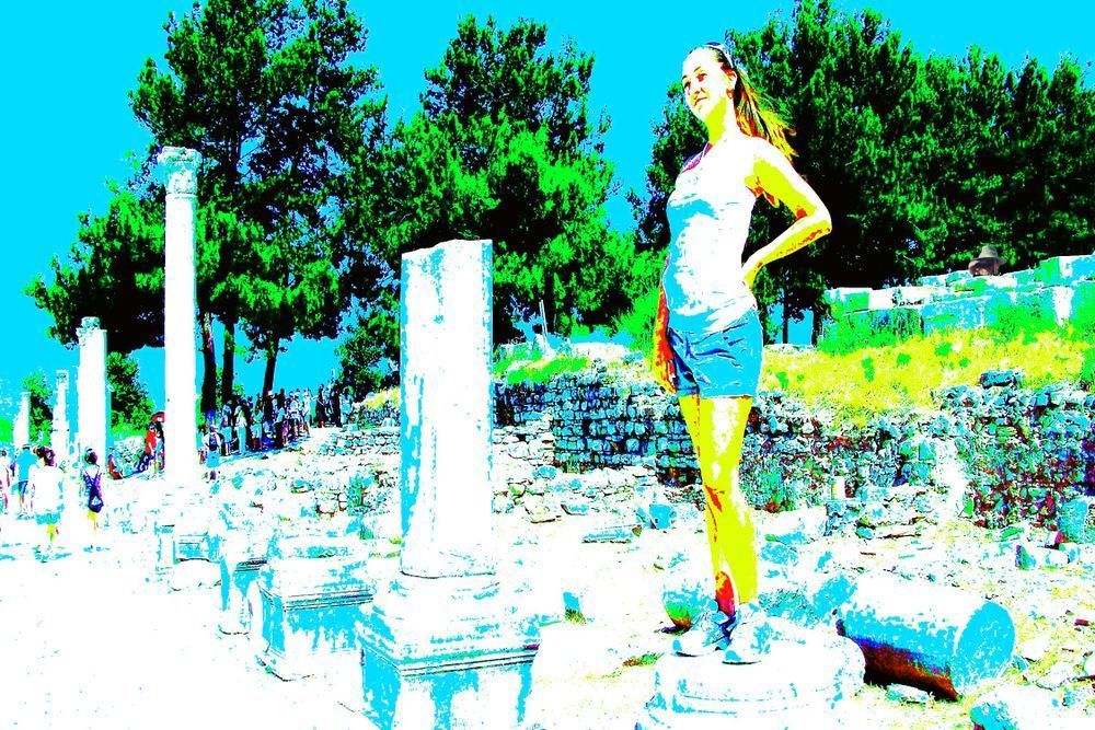 Roman Statue Of Modern Girl Art | Viewfinder Arts LLC