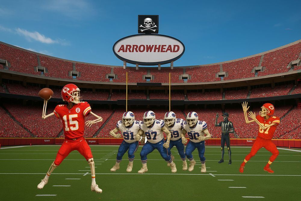 Skeleton Football Art | Viewfinder Arts LLC