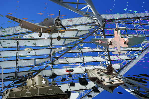 Ww2 Museum Abstract Art | Viewfinder Arts LLC