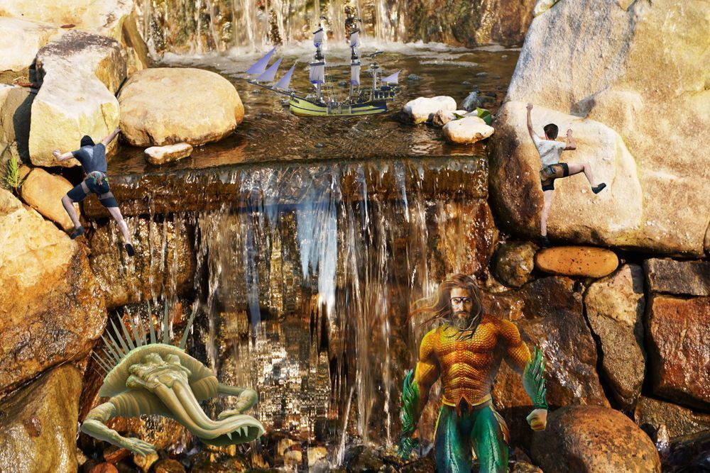 Waterfall Adventure Art | Viewfinder Arts LLC