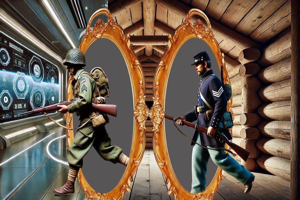 Time Travel Mirrors Art | Viewfinder Arts LLC