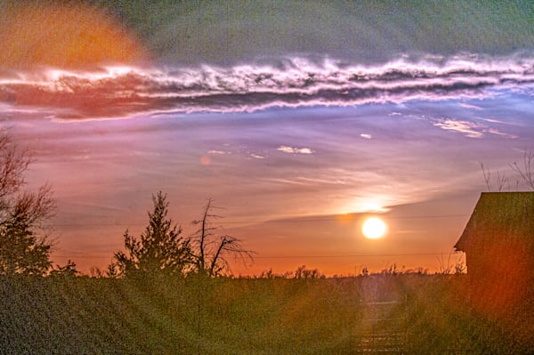 Barn Sunset