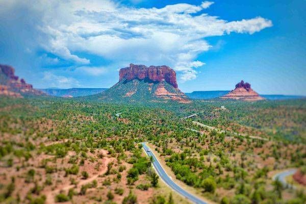 Desert Model Photography Art | Artistic Insights Aerial Photography