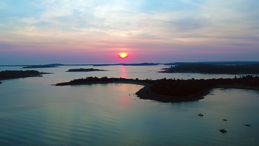 Boston Islands Copy Photography Art | Artistic Insights Aerial Photography