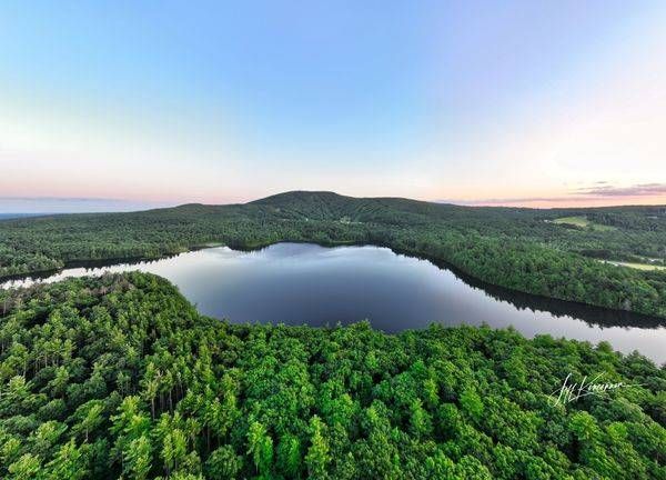A Peaceful Day On Wachusett Mountain Photography Art | Artistic Insights Aerial Photography