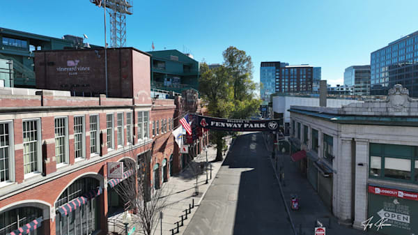 Fenway Park Gate A Photography Art | Artistic Insights Aerial Photography