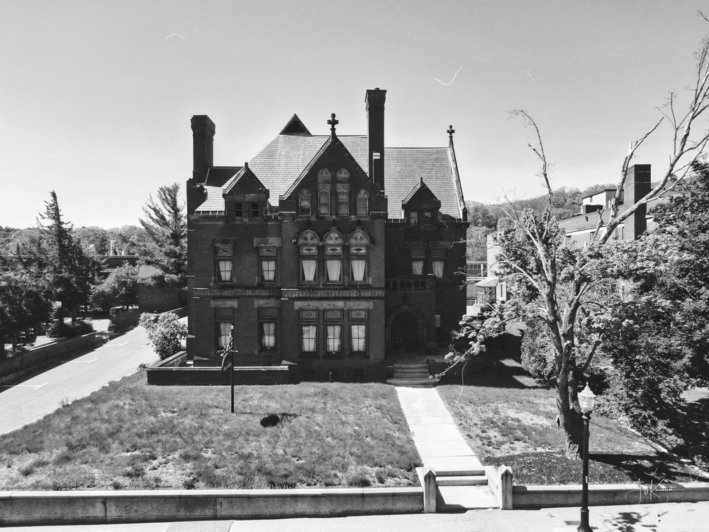 Fay Club   Historic Victorian Gothic Elegance Photography Art | Artistic Insights Aerial Photography