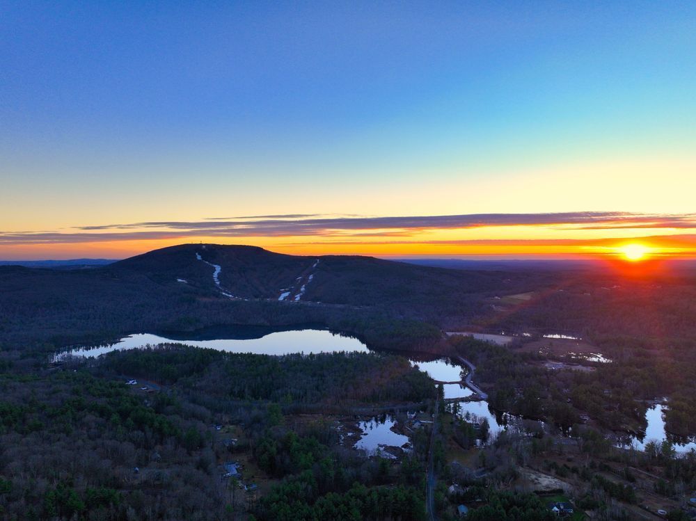 Orange Skies Photography Art | Artistic Insights Aerial Photography