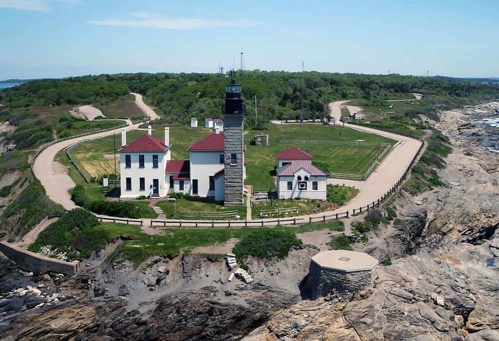 Newport Light House 2 Photography Art | Artistic Insights Aerial Photography