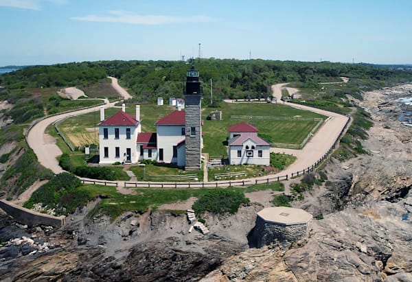 Newport Light House Photography Art | Artistic Insights Aerial Photography