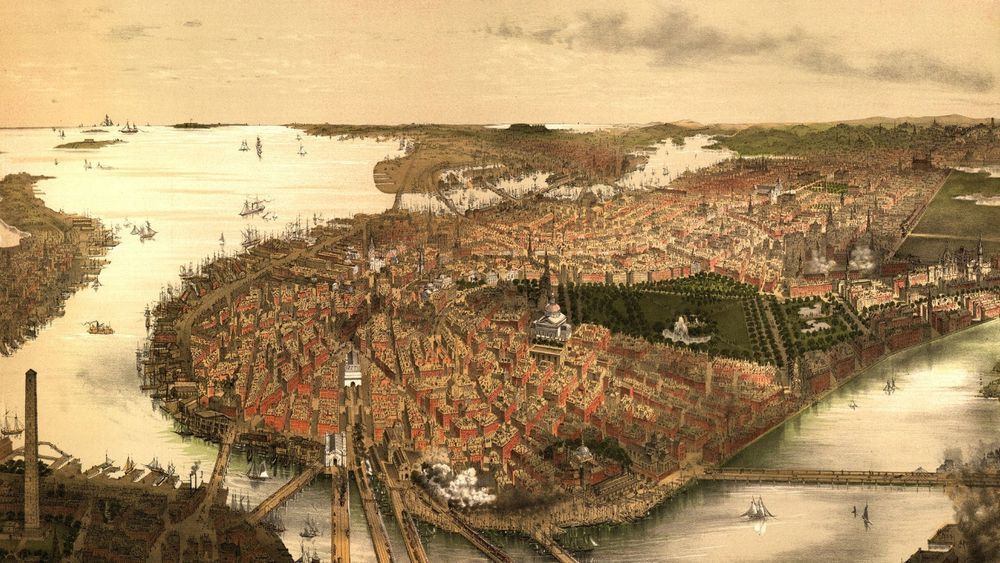 Old Time Boston Photography Art | Artistic Insights Aerial Photography