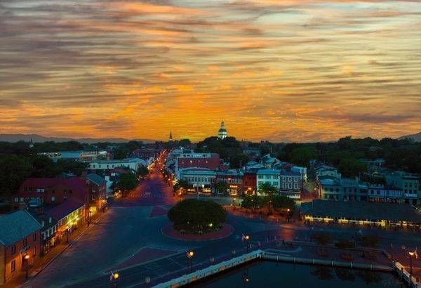 Maryland Morning Photography Art | Artistic Insights Aerial Photography