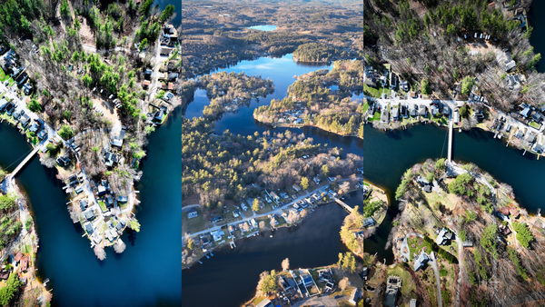 Captured At The Pond Photography Art | Artistic Insights Aerial Photography