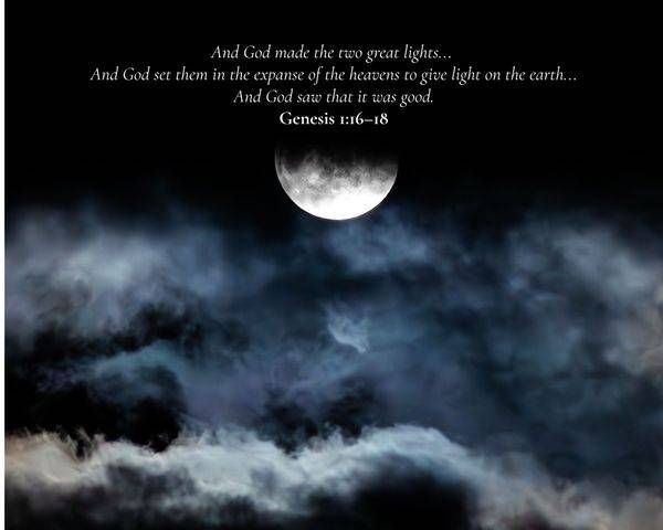 Genesis 1:16-18 from the Wisdom collection