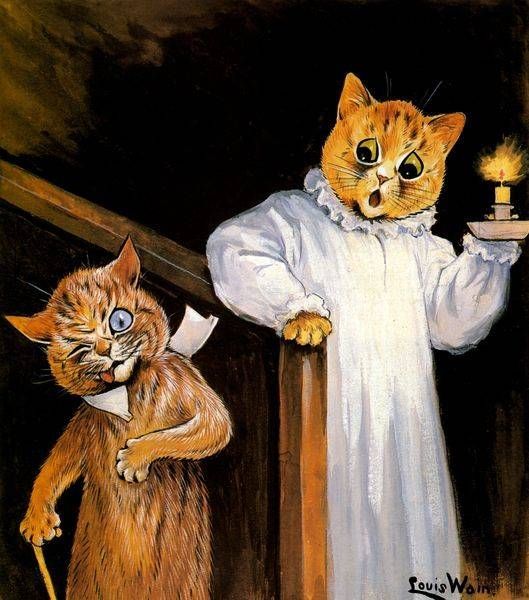 Ginger Cat Surprise Art | DAS Gallerie