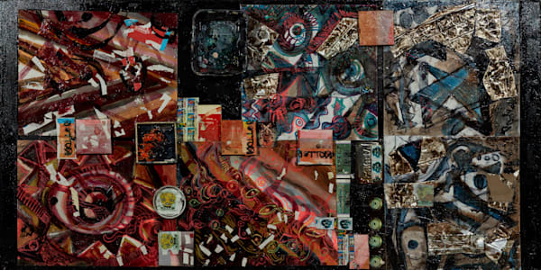 Black And Red Dread Art | DAS Gallerie