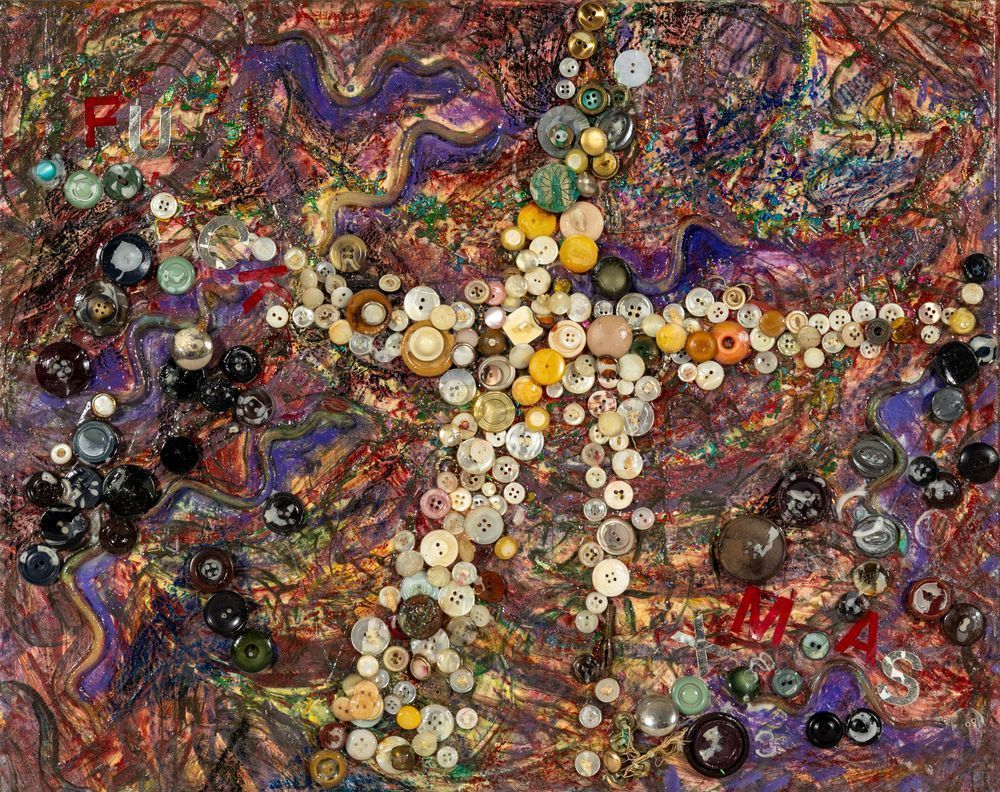 Cross Button Art | DAS Gallerie