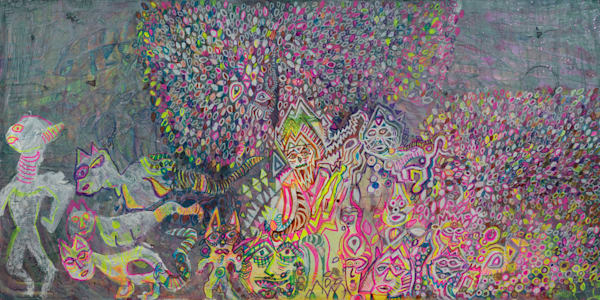 Fleeing Felines Art | DAS Gallerie