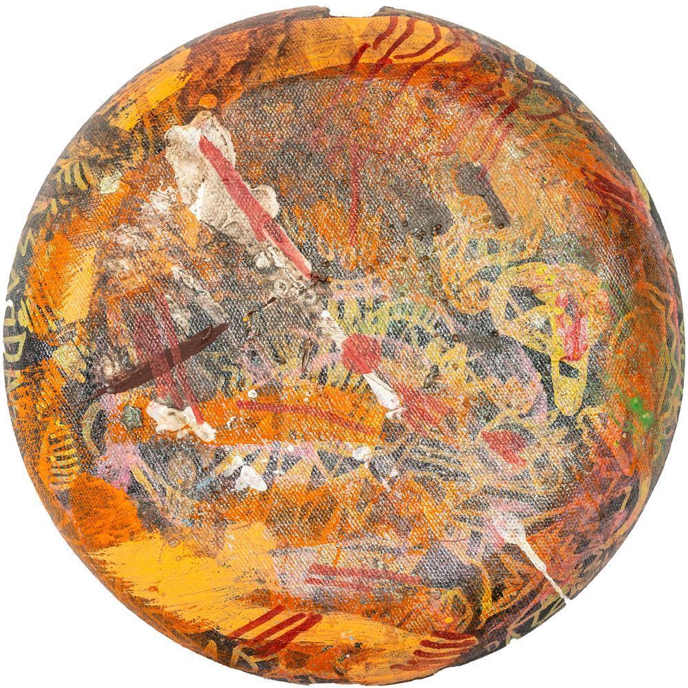 Orange Disc Art | DAS Gallerie