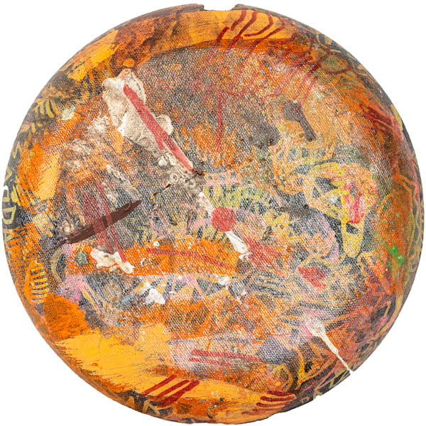 Orange Disc Art | DAS Gallerie