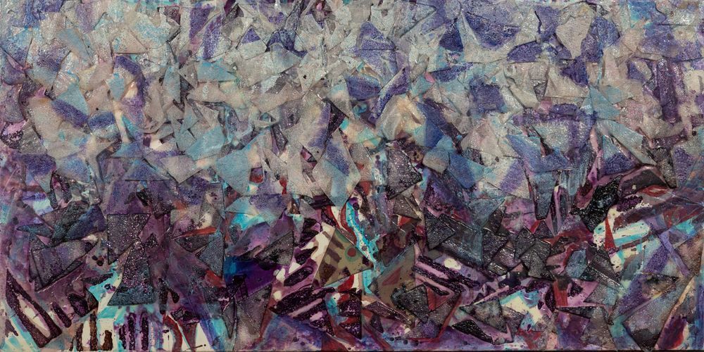 Lavender Leaves Art | DAS Gallerie