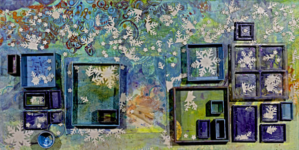 Snow Boxes Art | DAS Gallerie