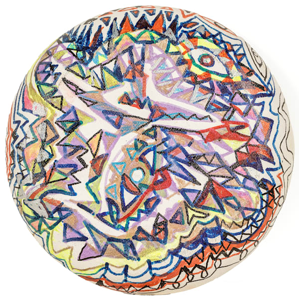 Pattern Frisbee Art | DAS Gallerie