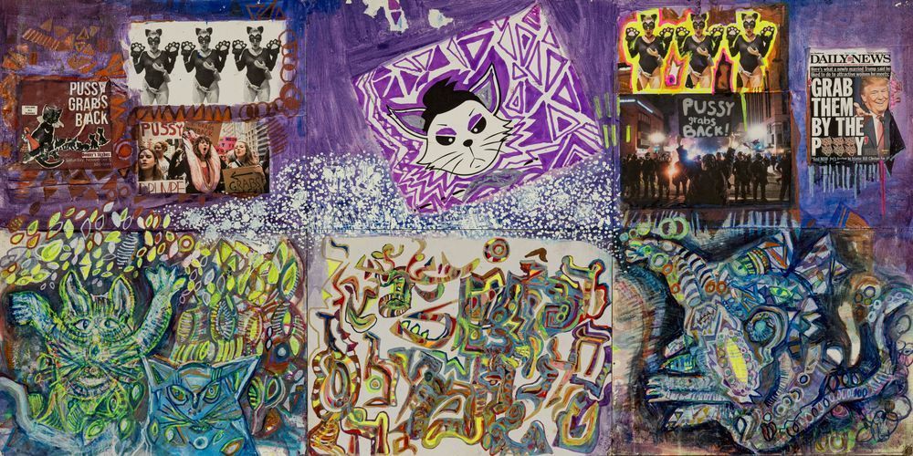 Purple Pussy Art | DAS Gallerie