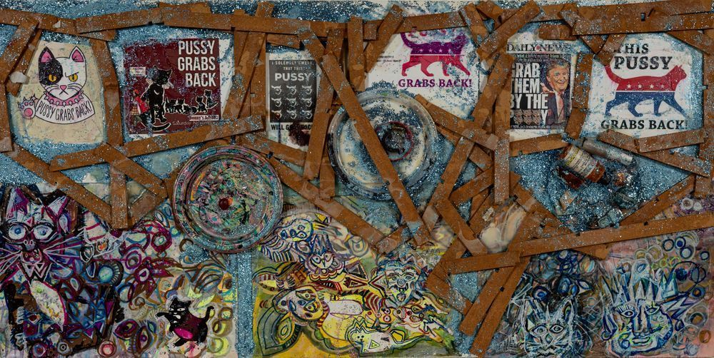Pussy Grabs Back Art | DAS Gallerie