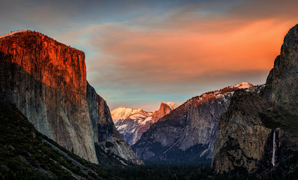 3 Yosemite Icons El Cap, Half Dome, Bridal Veil Falls Photography Art | Brent Clark Photography LLC