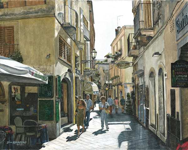 Taormina Street -Sicily