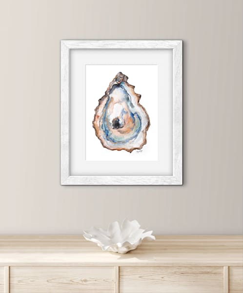 Oyster Five Original 9x12" Watercolor Painting