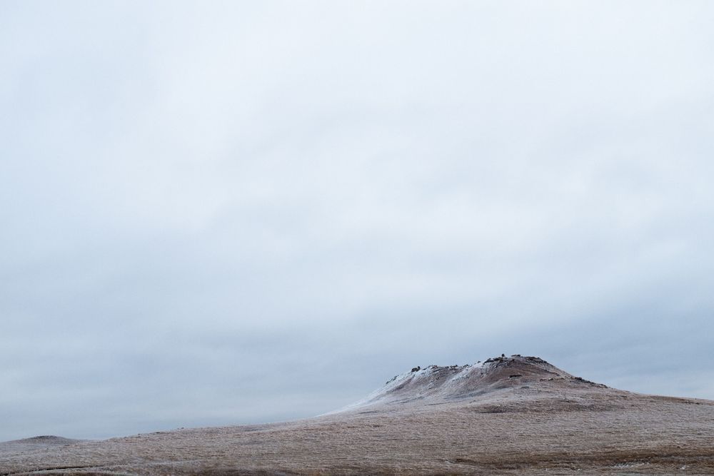 Butte In North Dakota Photography Art | colby lysne {art}