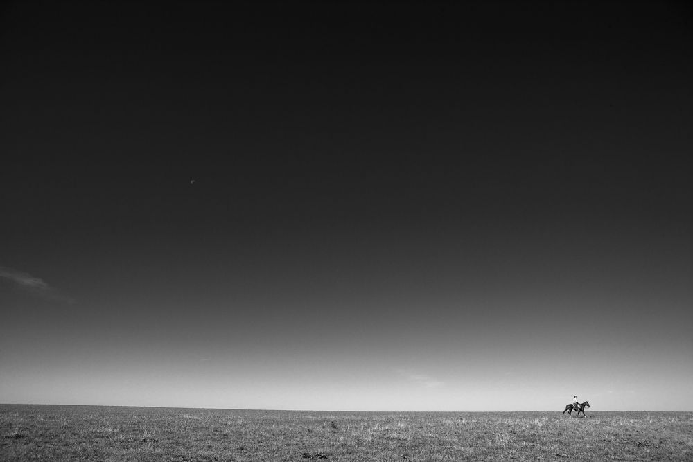 Cowboy In Flint Hills Kansas Photography Art | colby lysne {art}