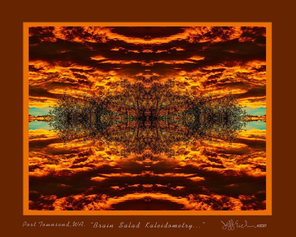 Brain Salad Kaleidometry Frame Photography Art | Jeffrey Eichen