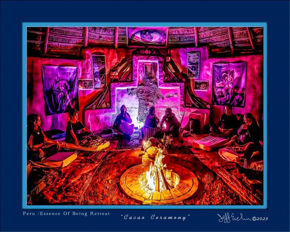 Cacao Ceremony Photography Art | Jeffrey Eichen