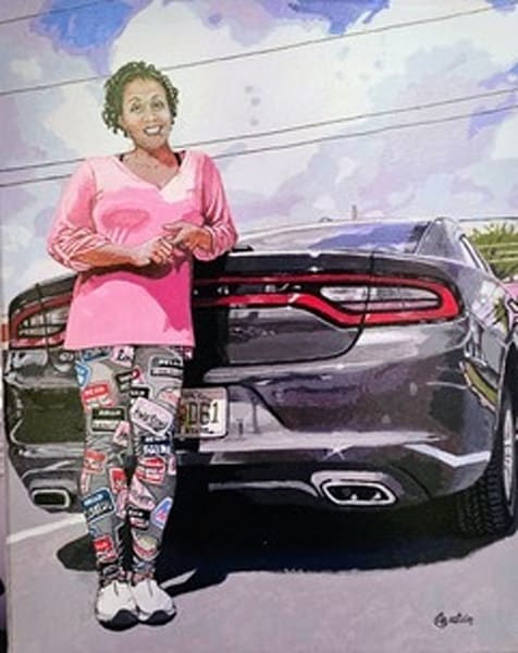 Her Favorite Car. Art | Gaston Graphics - Fine Art