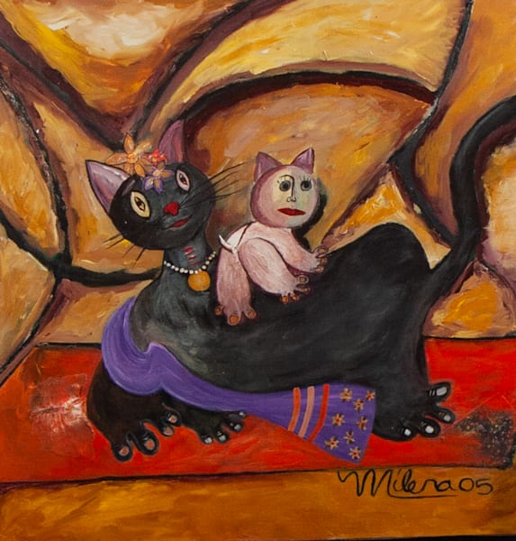 Lady Cat 2006 Art | Milena de la Pena