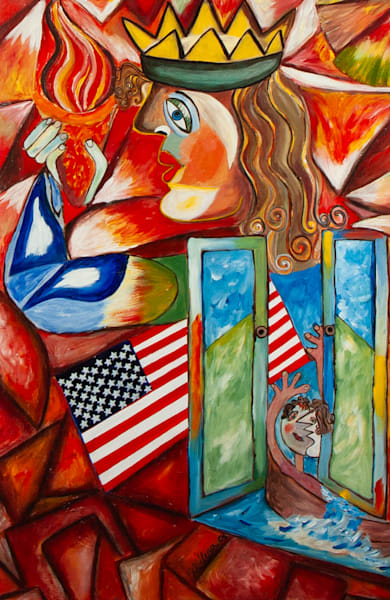Thank You America Art | Milena de la Pena