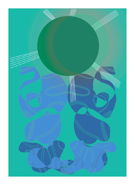 Aura Astrology Gemini Art | Gango Custom Printing