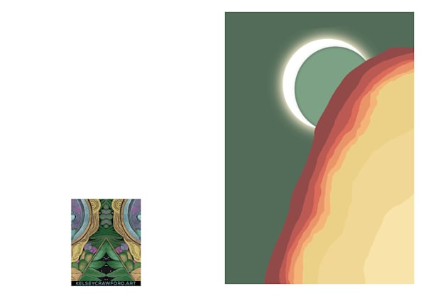 Aura Astrology Capricorn A6 Card Art | Gango Custom Printing