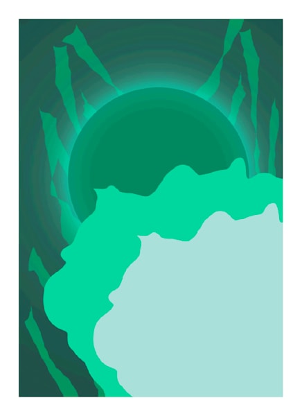 Aura Astrology Pisces Art | Gango Custom Printing
