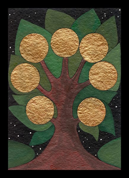 Tarot An La 7 Of Pentacles Art | Gango Custom Printing