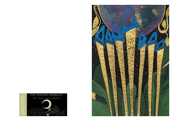 Tarot An La 7 Of Swords   A6 Card Art | Gango Custom Printing