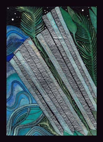 Tarot An La 6 Of Swords Art | Gango Custom Printing