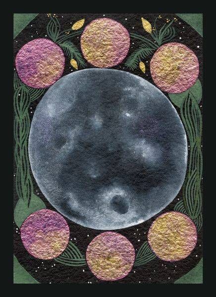Tarot An La 6 Of Pentacles Art | Gango Custom Printing