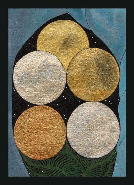 Tarot An La 5 Of Pentacles Art | Gango Custom Printing