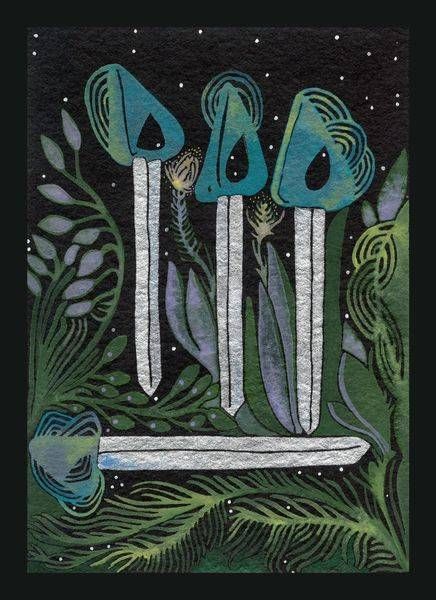 Tarot An La 4 Of Swords Art | Gango Custom Printing